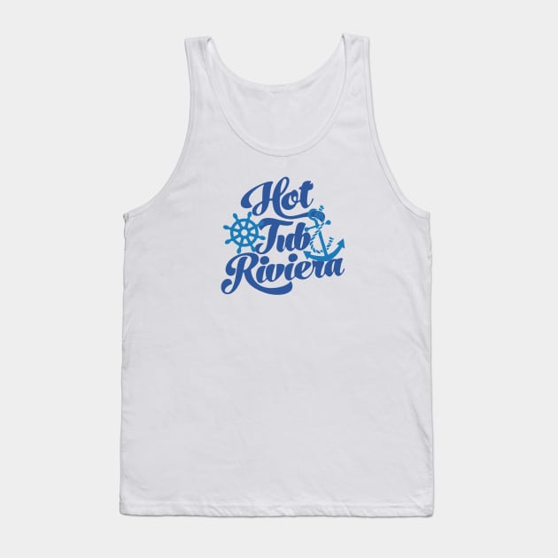 Hot Tub Riviera Tank Top by Yule